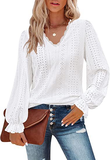 European And American Style Women V-neck T-shirt Limorista