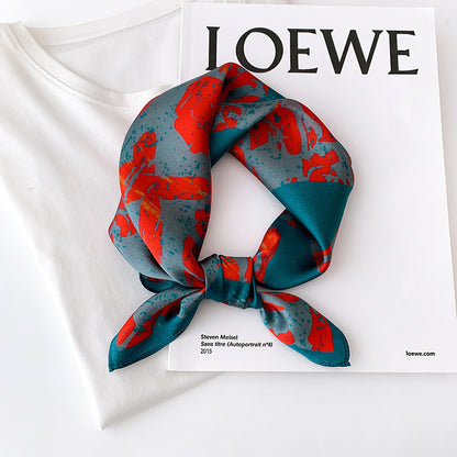 Fashion Lady Sunflower Vintage Scarf Limorista