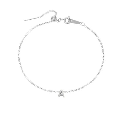26 Letters Fashion Personality Stainless Steel Letter Bracelet Limorista