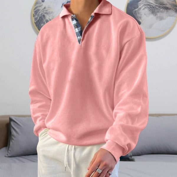 Season Long Sleeve V-neck Men&