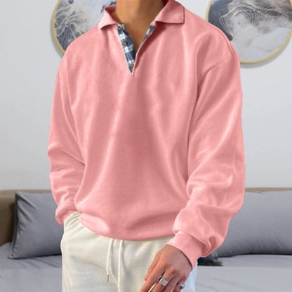 Season Long Sleeve V-neck Men&