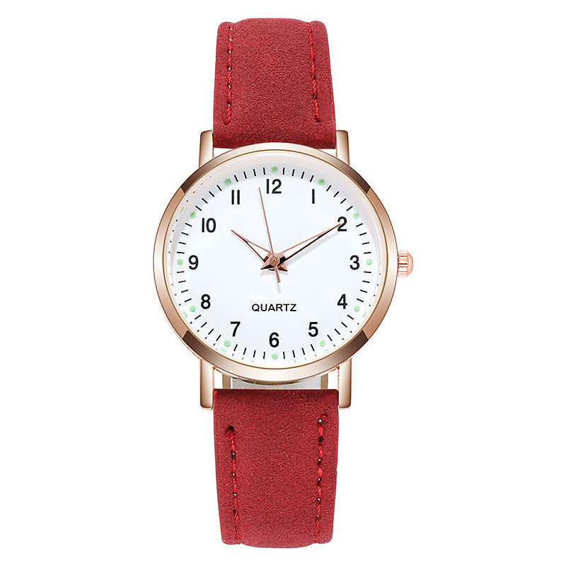 Casual Simple Digital Retro Ladies Quartz Watch Limorista
