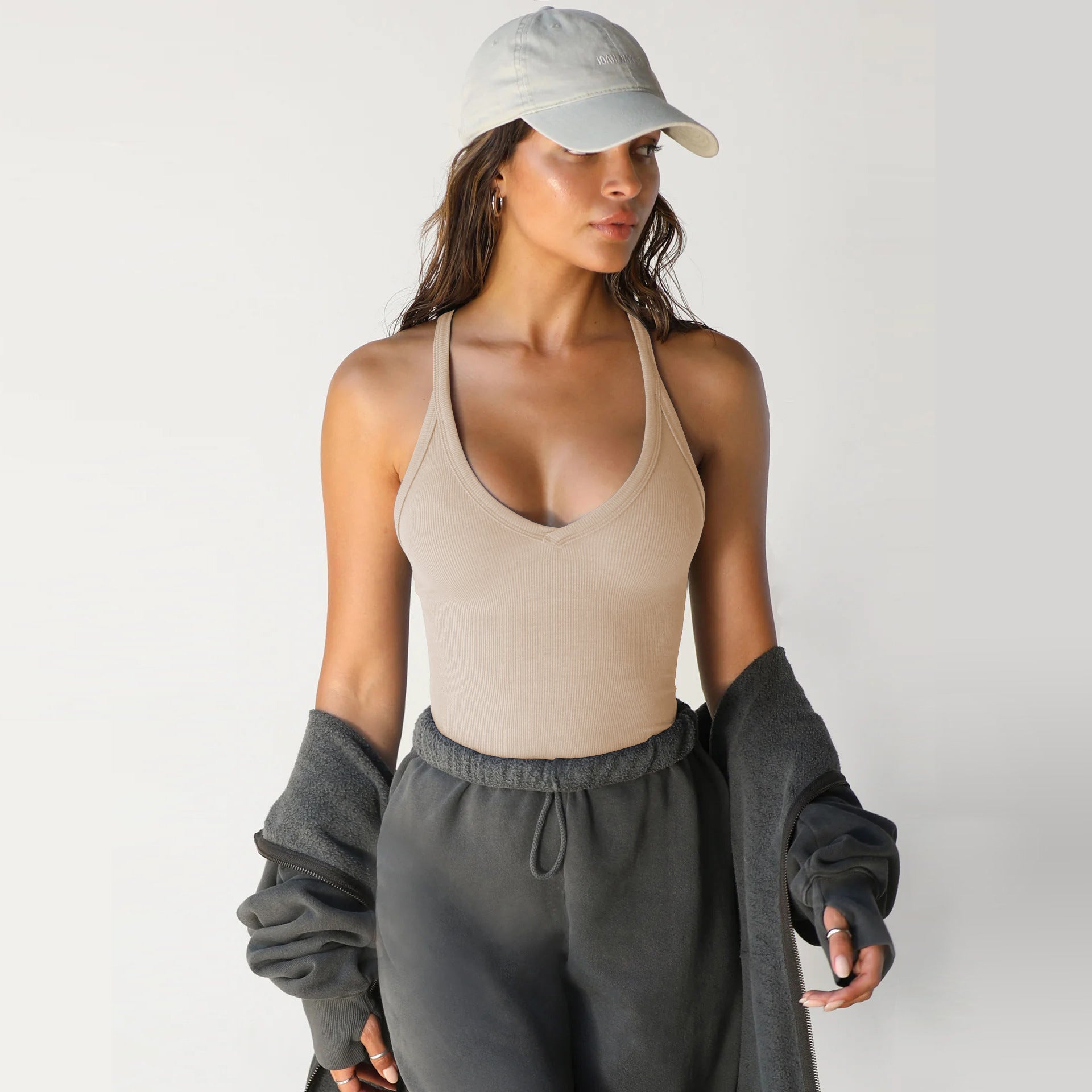 Knitted Vest European And American Women&