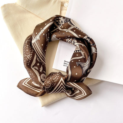 Fashion Lady Sunflower Vintage Scarf Limorista