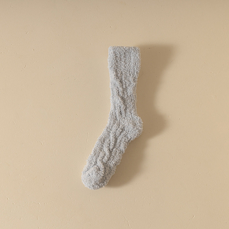Coral Fleece Socks Women&