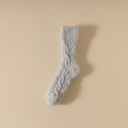 Coral Fleece Socks Women&