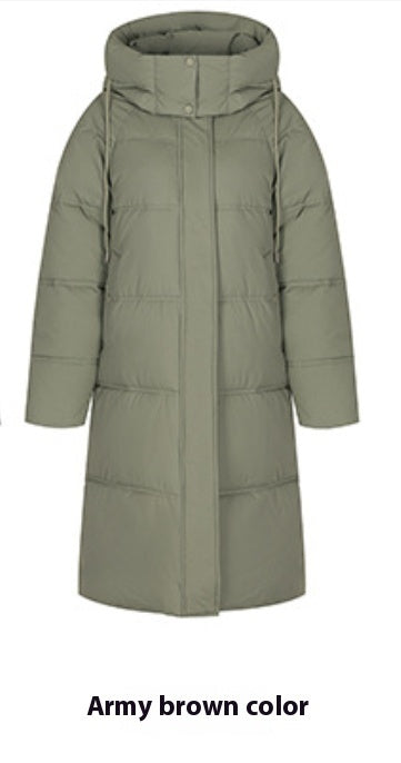 Long Over The Knee Thickened Hooded Jacket Limorista