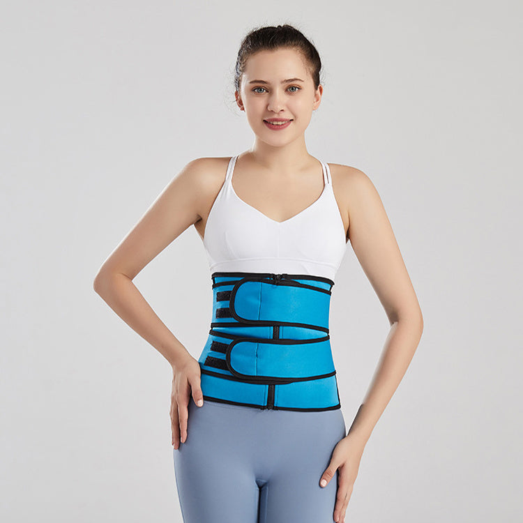 Tummy Sweat Shapewear Bodysuits Women Waist Trainer Slimming 2-3 Belts Workout Shaper Corset Limorista