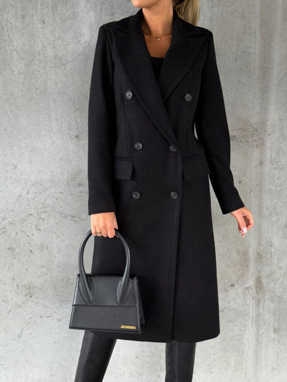 Fashion Casual Woolen Coat Women Limorista