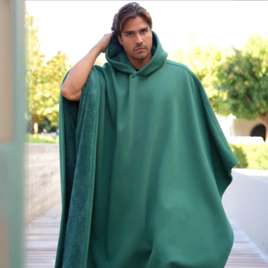Woolen Loose Cape Tops For Men And Women Limorista