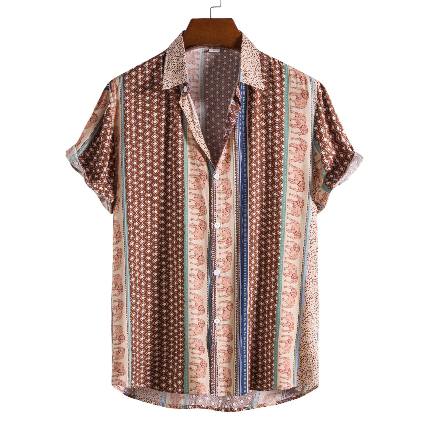 Fashion Digital Printed Short Sleeves Limorista