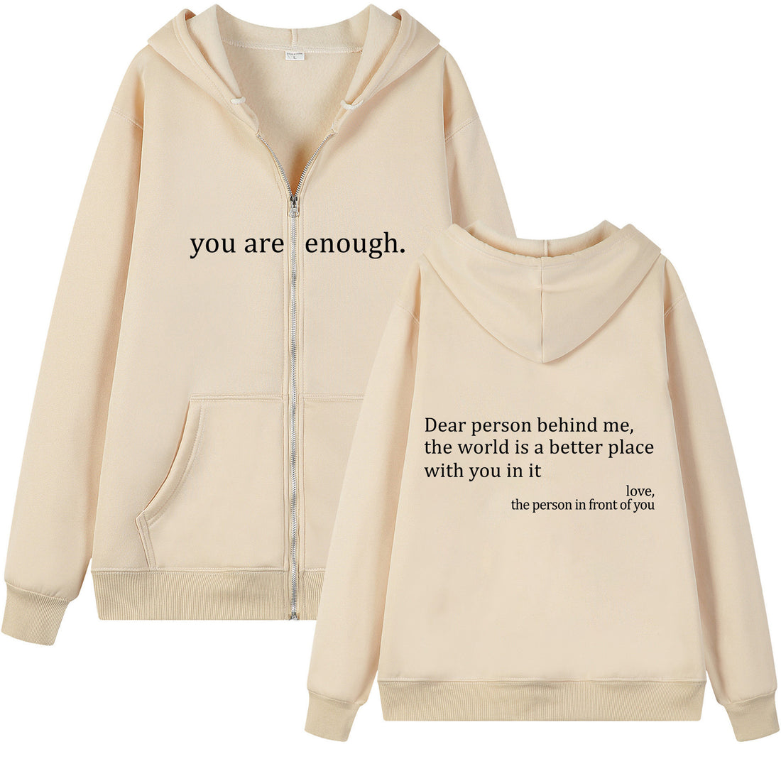 Hoodies Plus Size Sweatshirt Casual Drawstring Zipper Clothes Limorista