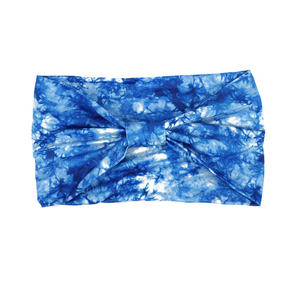 European And American New Tie-dye Sports Sweat-absorbent Hair Band Women&