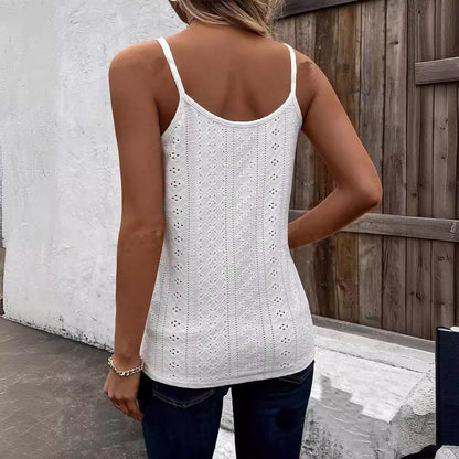 New Solid Color And V-neck Women&