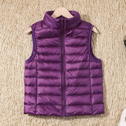 Lightweight down jacket women&