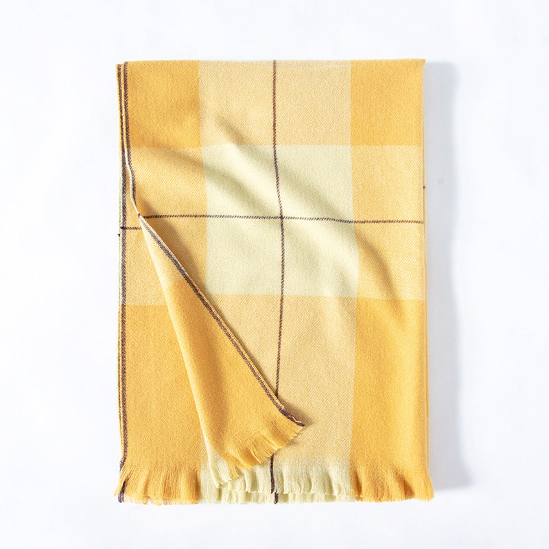 Winter Artificial Cashmere Shawl Women&