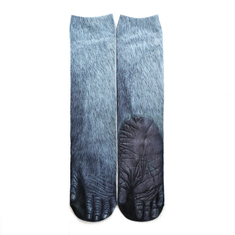 3D animal print socks Limorista