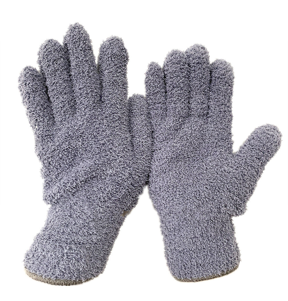 Half Velvet Comfortable Fine Fiber Dust Gloves Limorista