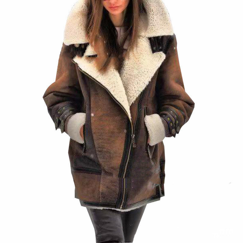 Explosive Mid Length Thick Long Sleeved Jacket Limorista