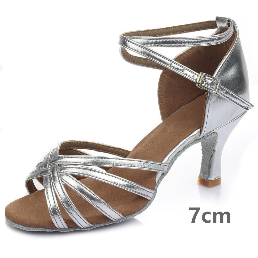 Indoor satin Latin dance shoes Limorista