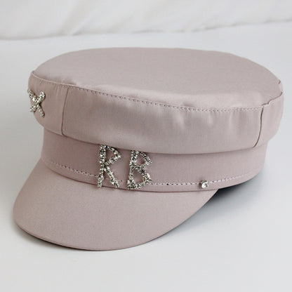 Navy Hat Fashion Outdoor Newspaper Boy Hat Cap Limorista