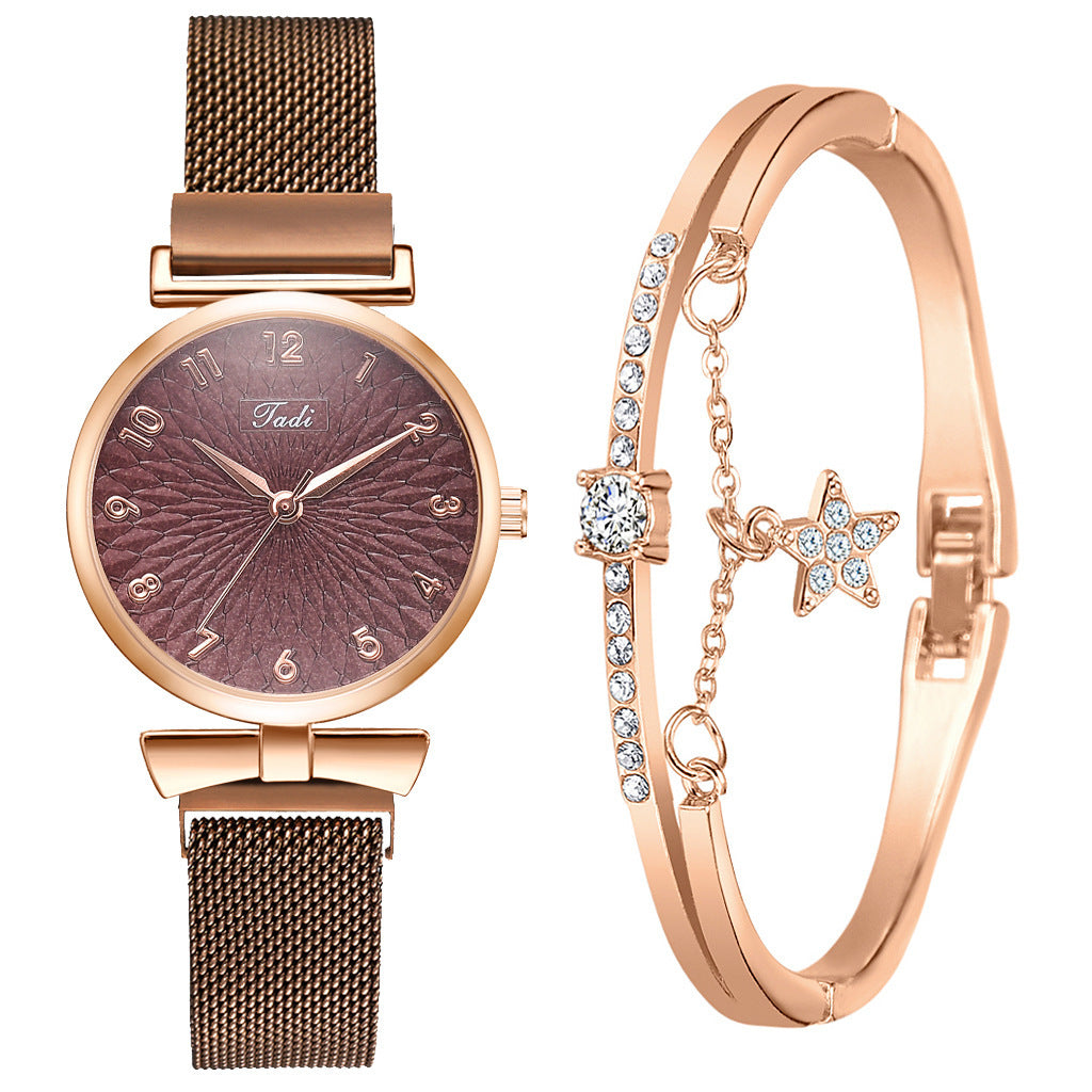 Fashion Mesh Strap Ladies Quartz Watch Limorista