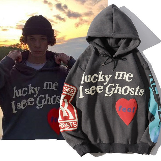 Graffiti alphabet print hoodie sweatshirt Limorista