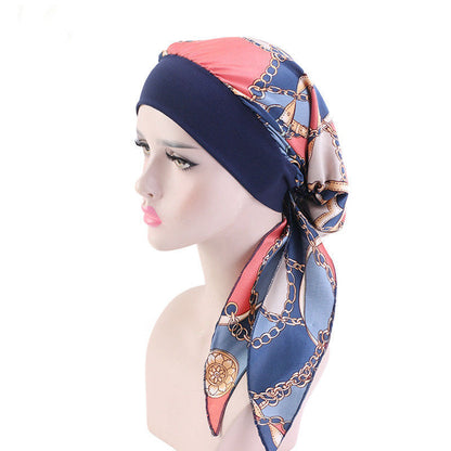 Stretch Hair Band Braid Hat Ethnic Style Fashion Scarf Muslim Ethnic Limorista
