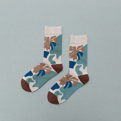 Retro Mid tube socks street art skateboard socks Limorista