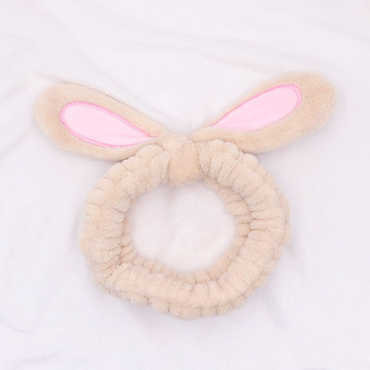Rabbit Ear Washing Makeup Headband Limorista