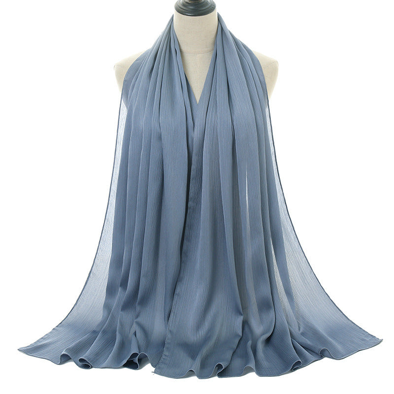 Natural wrinkle monochromatic national headdress Limorista