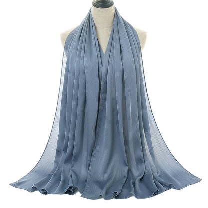 Natural wrinkle monochromatic national headdress Limorista