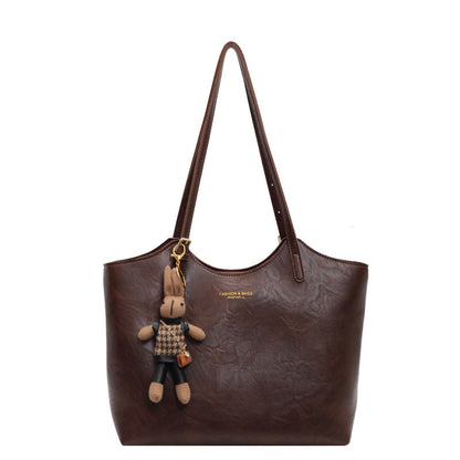 Fashion Unique One-shoulder Oil Wax Leather Bag Limorista