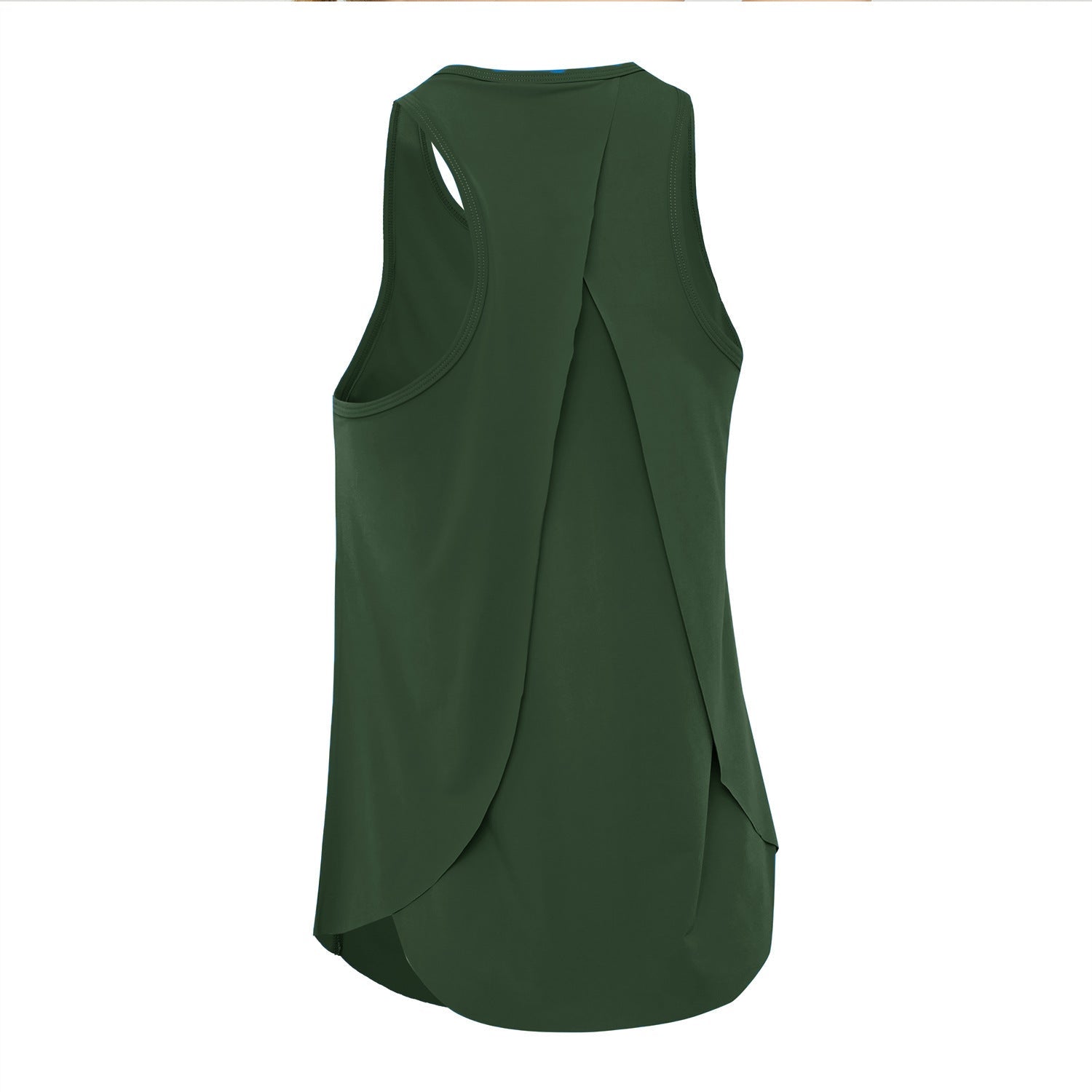 Sleeveless I-shaped Vest Women&
