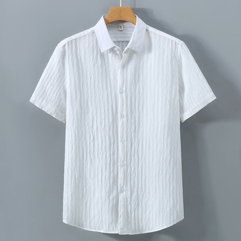 Men Sun-proof Shirt Loose Cotton Breathable Limorista