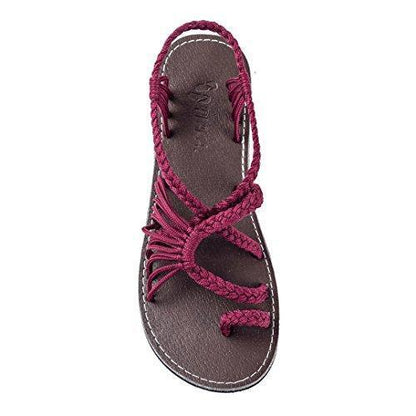 European and American Beach Flip Flops Flat Sandals Limorista