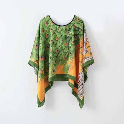 Pullover Shawl Outerwear Cover-up Multifunctional Scarf Limorista