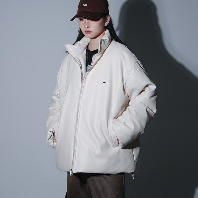 Cotton Coat Autumn And Winter Solid Color Men And Women Limorista