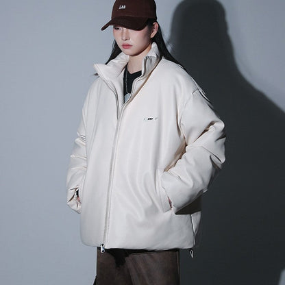 Cotton Coat Autumn And Winter Solid Color Men And Women Limorista