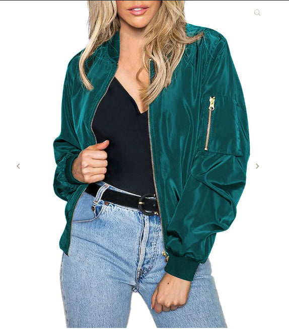 European And American Solid Color Women&