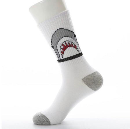 White autumn and winter tube tide socks European and American fashion personality female socks Limorista