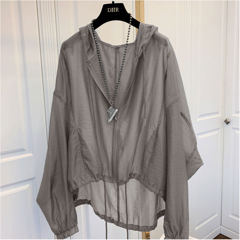 New Summer Lightweight Ice Silk Sun Protection Clothing Women&