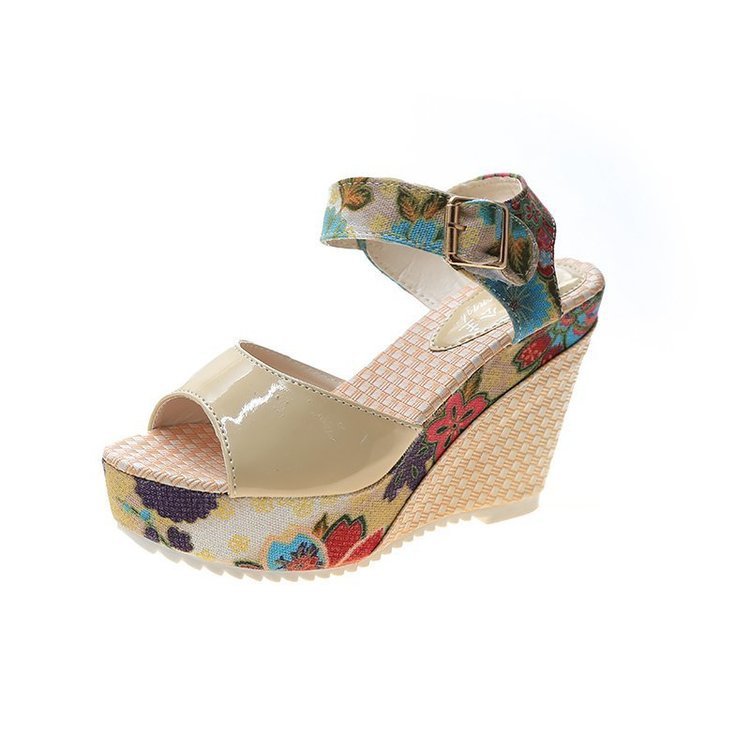 Stylish Peep Toe Women&