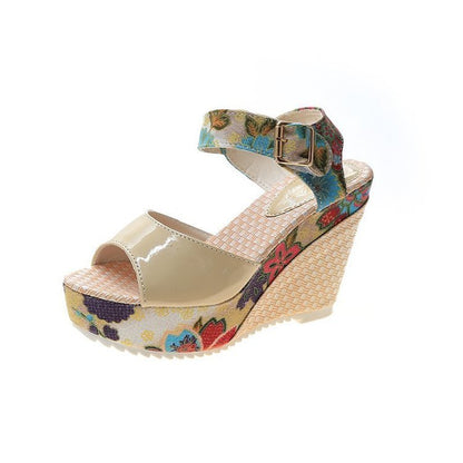 Stylish Peep Toe Women&