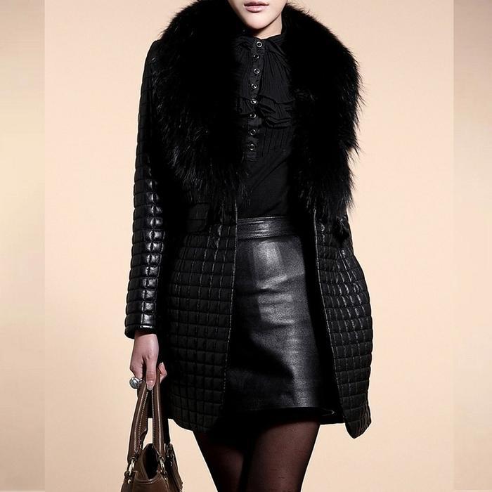 Cotton leather jacket Limorista