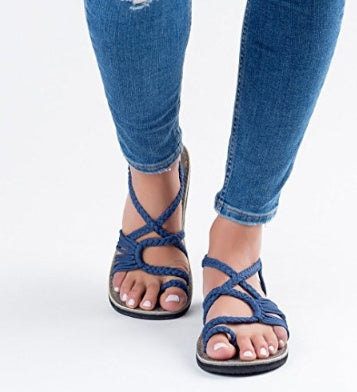 European and American Beach Flip Flops Flat Sandals Limorista