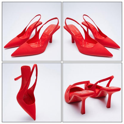 Thin Heel Pumps Women Wedding Party Shoes Ladies Limorista