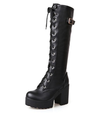 So Combative High Boots Limorista