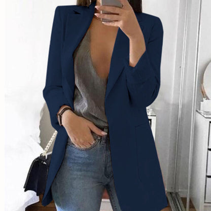 Long sleeve solid color cardigan Limorista
