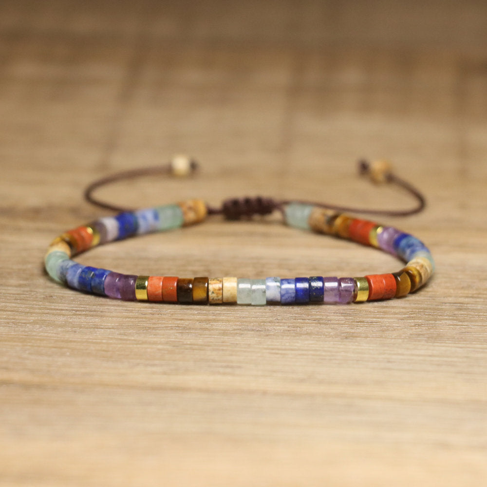 Spacer Beads Beaded Weave Bracelet Women&